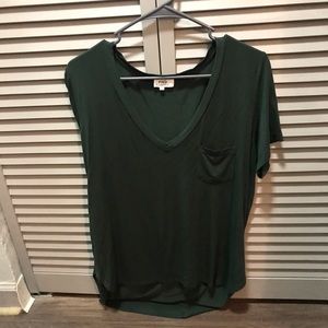 Hunter Green Piko Top